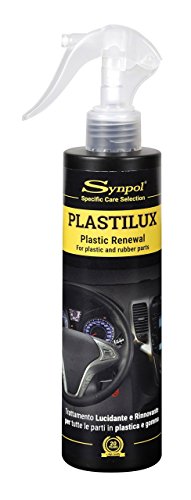 Synpol Plastilux Prodotto per la pulizia auto per lucidare e rinnovare la plastica, 250 ml