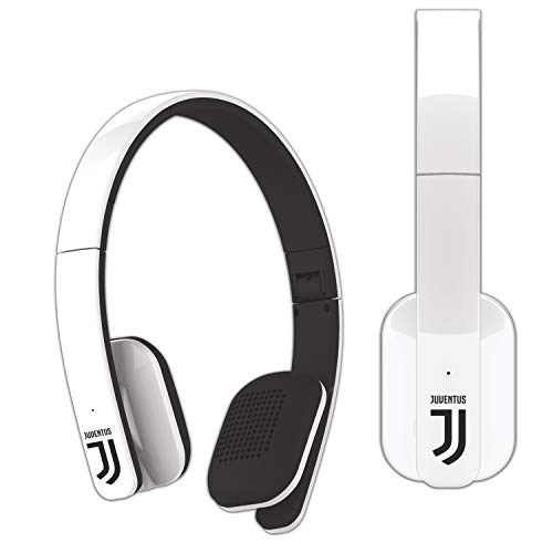 TECHMADE H004-Juv Cuffia Bluetooth, Bianco Nero
