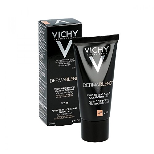 Vichy, fondotinta Dermablend, numero 45, confezione da 30 ml
