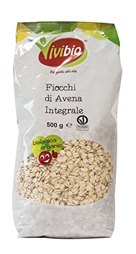 Vivibio Fiocchi di Avena Integrale - 500 gr...