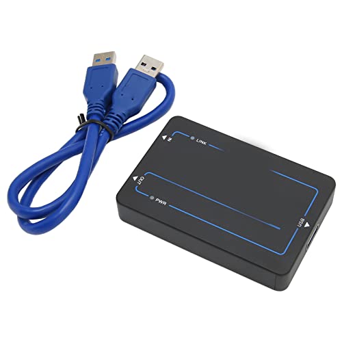 Zunate Estrattore di Collettori Video da HDMI a USB 3.0, Scheda di Acquisizione Video Audio 4K HD, per Sistemi di Videoconferenza, Trasmissione di Segnali Multimediali