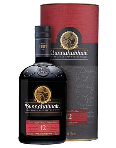 12 Years Old Islay Single Malt Scotch Whisky Bunnahabhain 0,7 L, Astucciato