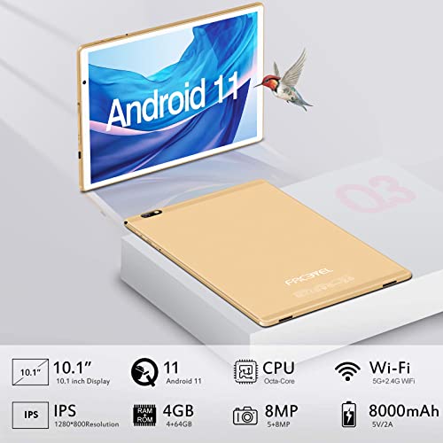 2022 Tablet 10 Pollici FACETEL Android 11 Tablet con 5G WiFi, Octa-...