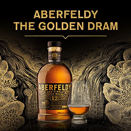 Aberfeldy 12 Anni Single Malt Highland Scotch Whisky con Astuccio,...