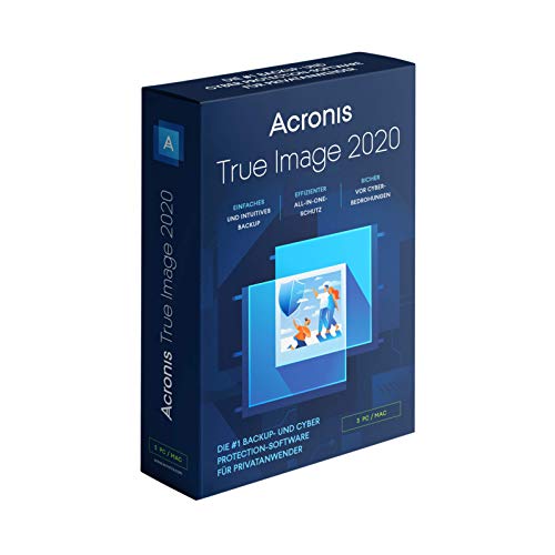 Acronis True Image 2020 Standard Edition per 3 Mac PC (perpetuo)...