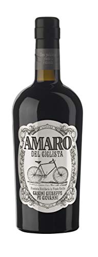 Amaro del Ciclista, Liquore ottenuto dalla distillazione più di 15 erbe dal gusto unico ed inimitabile. 70 cl, 26% VOL.