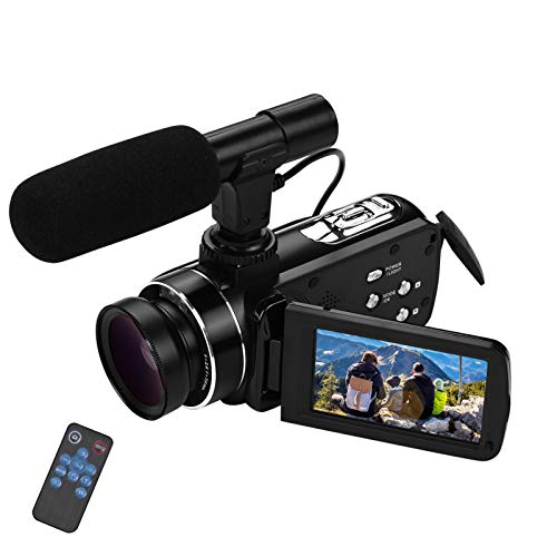 Andoer Video camera HD, Videocamera 4K Videocamera Full HD Sensore ...