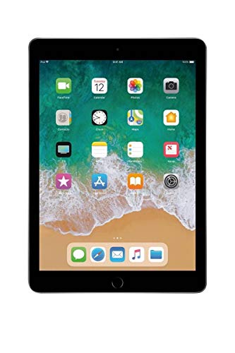 Apple iPad 9.7 (5th Gen) 128GB Wi-Fi + Cellular - Grigio Siderale - Sbloccato (Ricondizionato)