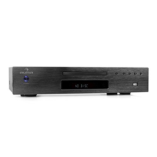 AUNA AV2-CD509 - Lettore CD HiFi, MP3, USB, CD Player, Uscita Ottic...