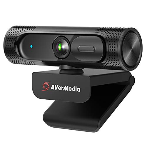 AVerMedia PW315 Webcam, 1080p 60fps Video chat e registrazione, pan...