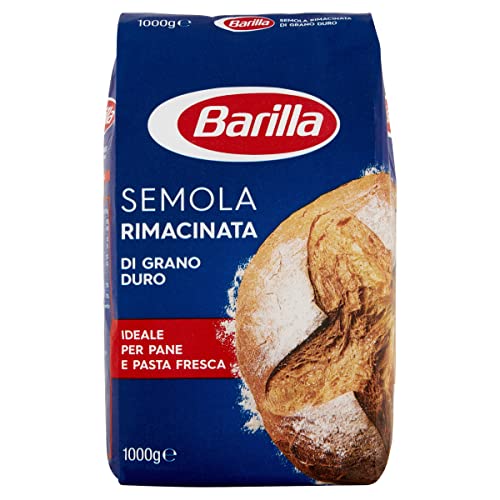 Barilla Farina Semola Rimacinata di Grano Duro, Per Pane e Pasta Fr...