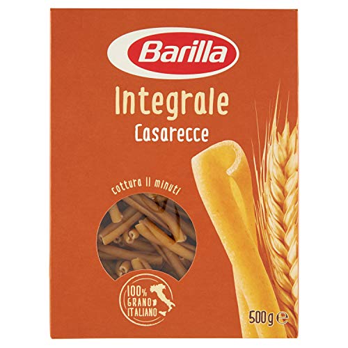 Barilla Pasta Casarecce Integrali, Pasta Corta di Semola Integrale ...