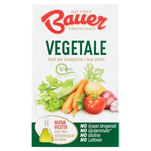 Bauer Dadi Per Brodo Vegetale Con Sale Iodato 8 X 10 G, 80g