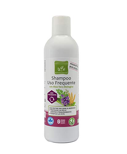 Benessence - Shampoo Uso Frequente con Aloe Vera Bio - 250ml...