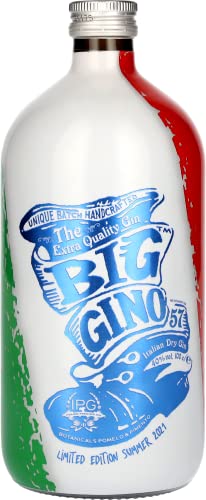 Big Gino Italian Dry Gin The Extra Quality Gin Limited Edition SUMMER 2021 40% Vol. 1l
