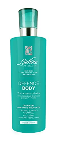 BioNike Defence Body Trattamento Cellulite Crema-gel Drenante Riducente, 400ml