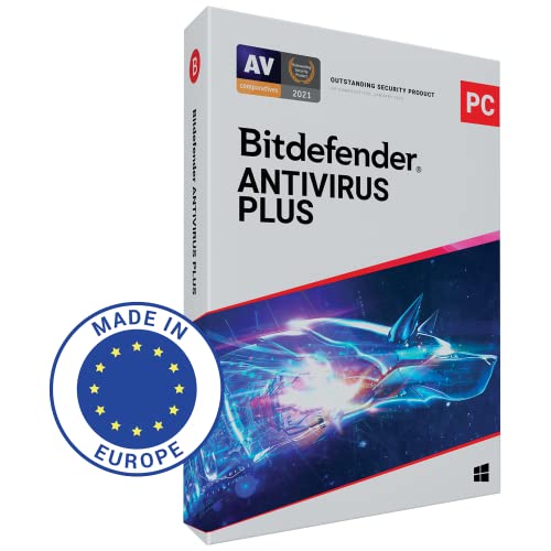 Bitdefender Antivirus plus 2022 | 1 dispositivo | 1 anno | PC | IT