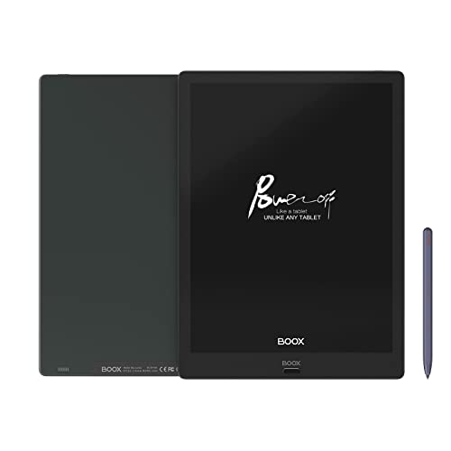 BOOX Max Lumi2 13,3  E-book Tablet Android 11 Luce Frontale Integrata 128GB Impronte Digitali OTG WiFi BT