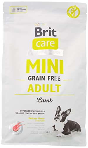 Brit Care Mini Adult Agnello - Ipoallergenico e Grain Free - Per ca...