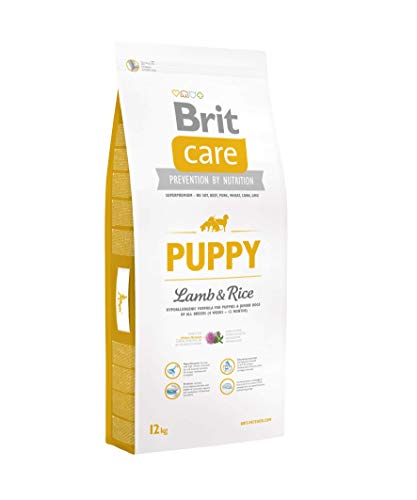 Brit Care Puppy Agnello e Riso 12 Kg - Ipoallergenico per cani cuccioli di tutte le taglie