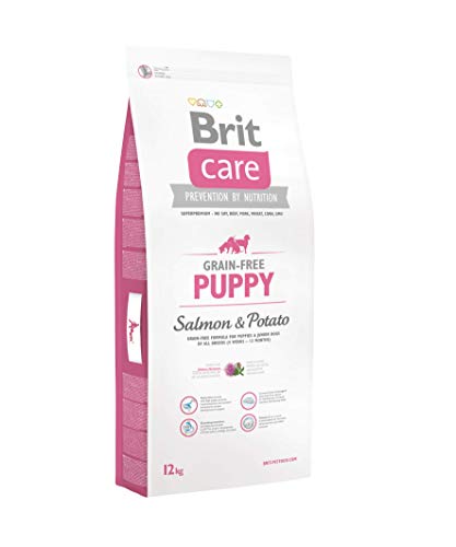 Brit Care Puppy Salmone e Patate 12 Kg- Grain Free per cani cuccioli di tutte le taglie