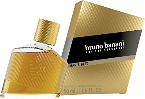 Bruno Banani Profumo Uomo Man s Best, Eau De Toilette Speziata e Legnosa, Formato 50 ml