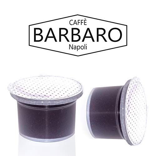 CAFFE  BARBARO Napoli 100 Capsule caffè compatibile Uno Indesit Sy...
