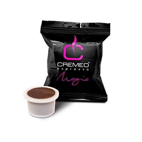 Caffè Cremeo - Capsule Espresso Compatibili Uno System illy Kymbo - Confezione da 100 Unità - Miscela Magia