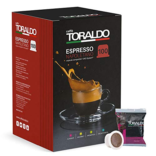 CAFFÈ TORALDO | Compatibile Uno System* | Caffè Selezionato, Tost...