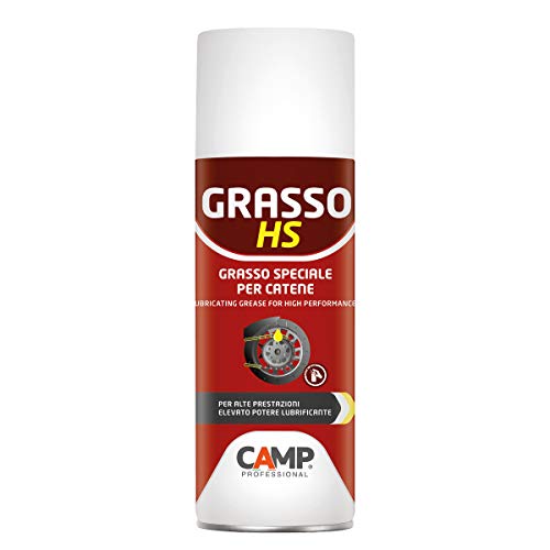 Camp GRASSO HS, Grasso lubrificante protettivo per catene, a elevata adesività, anti-usura e anti-ruggine