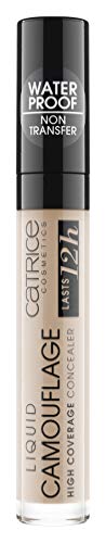 Catrice Liquid Camouflage Concealer, Correttore liquido, Porcelain 010, 5 ml