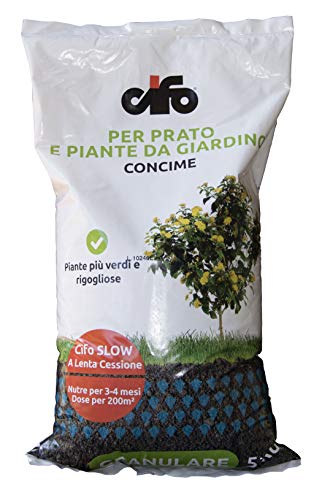 Cifo Concime granulare per prato e piante da giardino 5 kg