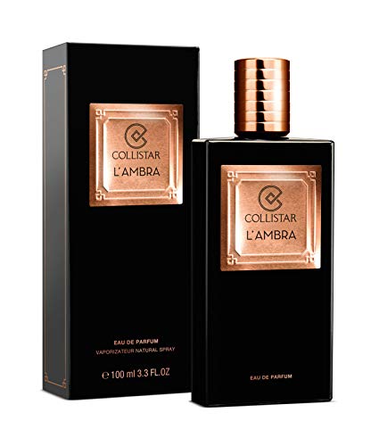 Collistar Profumo L ambra Eau De Parfum, Profumo intenso, legnoso e ambrato, Fragranza unisex, 100 ml