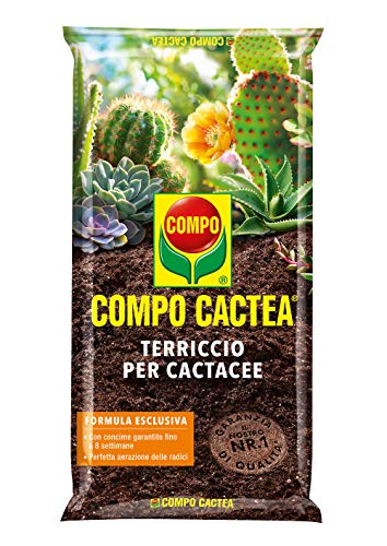 COMPO CACTEA Terriccio per Cactacee, Per una crescita omogenea dell...