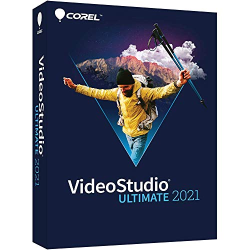 Corel VideoStudio 2021 Ultimate Software di Editing Video, Disco pe...