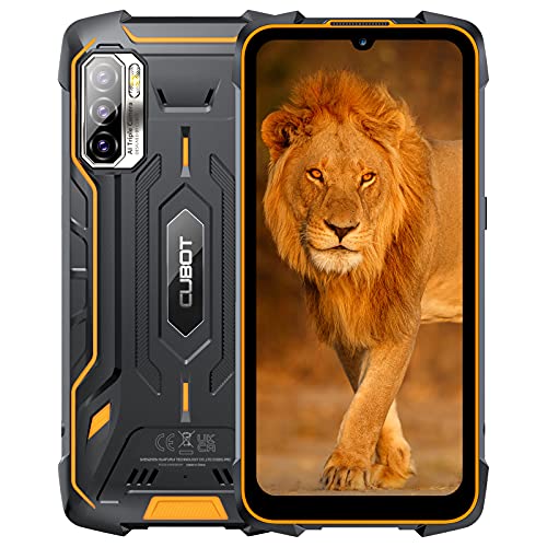 CUBOT King Kong 5 Pro - Smartphone 6.1  HD+, 4GB e 64GB, Tripla Fotocamera 48 MP, Batteria 8000mAh, Android 11, Processore Octa Core, Colore Nero