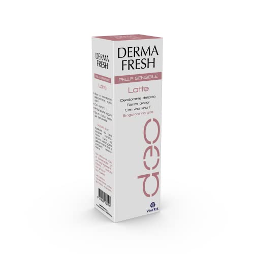 Dermafresh Pelle Sensibile Latte Deodorante Delicato con Vitamina E - 100 ml