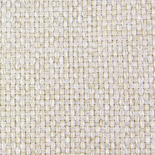 DESHOME Penelope 5 metri - Tessuto al Metro Idrorepellente stoffa resistente per divani, cuscini, tappezzeria (Bianco crema)