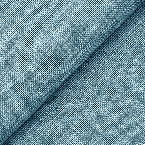 DESHOME Sirma - Tessuto al Metro Idrorepellente per divani cuscini sedie letti copriletto stoffa h 140 resistente (Blu luce, 1 metro)