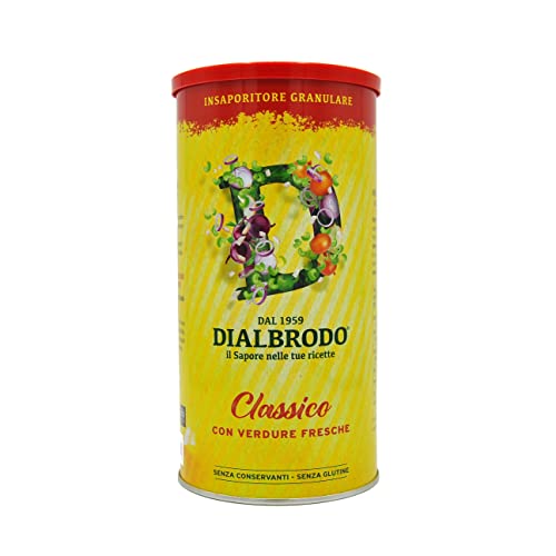 DIALBRODO Classico Brodo Granulare Vegetale, 1000 Grammo