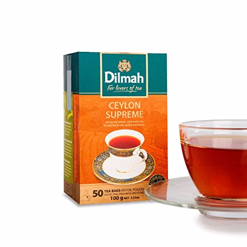 Dilmah Ceylon Supreme Tea - Bustine di tè nero puro di Ceylon più...