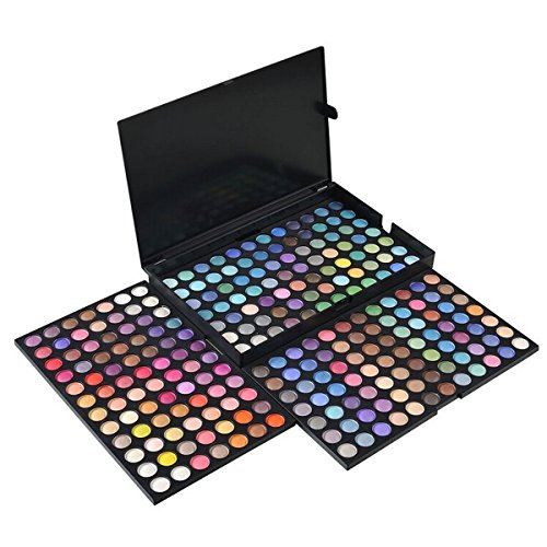 DISINO trucco dell ombretto, 252 gamma di colori dell ombra di occhio del corredo di trucco Set Make Up Box Professional