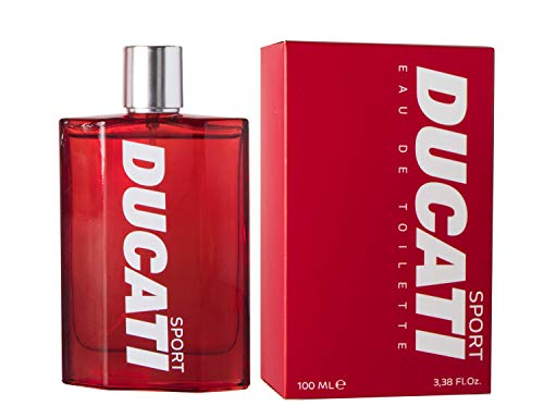 DUCATI | Sport Eau de Toilette - Profumo Uomo Ducati, con una Fragranza Orientale, Fougère e Legnosa, Made in Italy, 100 ml
