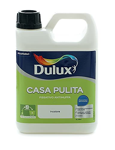 Dulux Casa Pulita Fissativo Isolante Antimuffa all Acqua per Pareti...