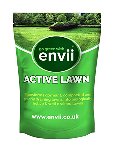 envii Active Lawn – Ammendante Biologico per Prati Che Migliora l’Aerazione e Aiuta a Decomporre l’Argilla Tratta 40m2