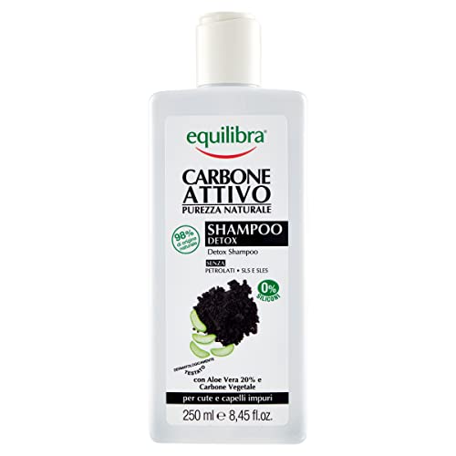 Equilibra Carbone Attivo Shampoo Detox, 250 ml...