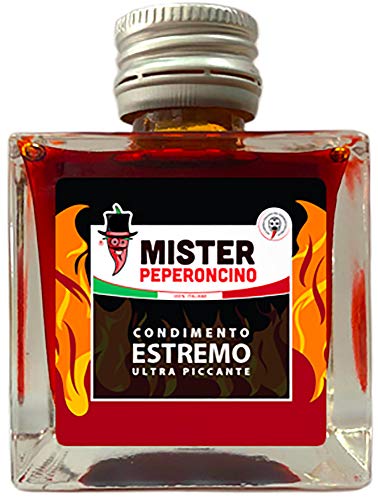 Estremo (5cl) - Condimento super piccante a base di olio extravergine di oliva - Mister Peperoncino