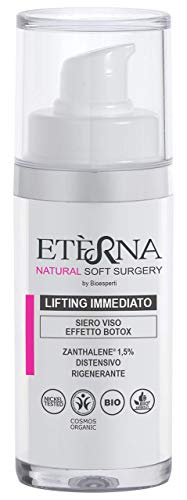 ETÈRNA - Lifting viso in 30 Minuti - Siero Viso Effetto Botox Naturale e senza bisturi - Prodotto Biologico Certificato -