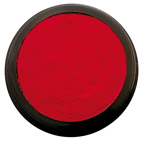 Eulenspiegel 185766 - Colore professionale ad acqua, per trucco viso e corpo, Rosso rubino, 35 g   20 ml