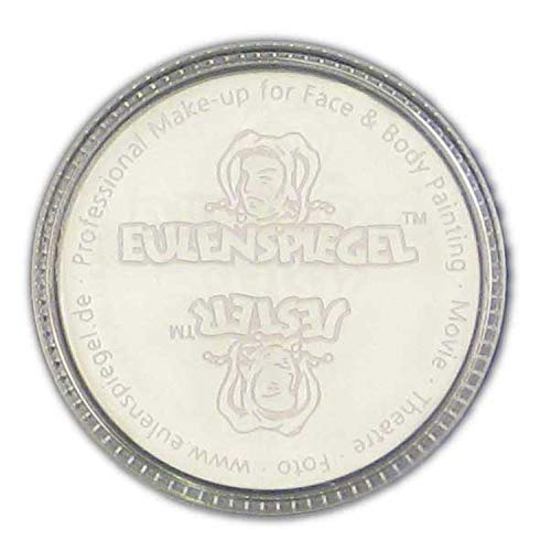 Eulenspiegel 501009 – Crema trucco bianco, 35 ml